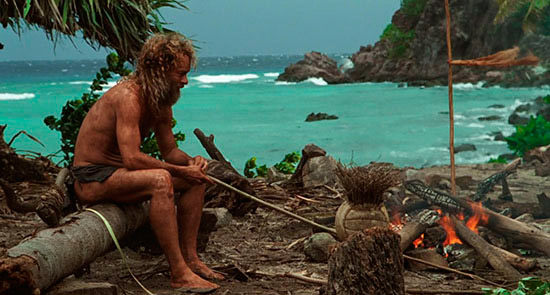 Después de Robinson Crusoe, Tom Hanks fue el “Náufrago” (Cast Away - Robert Zemeckis – 2000) más famoso. Filmada en Monuriki, Fiji.